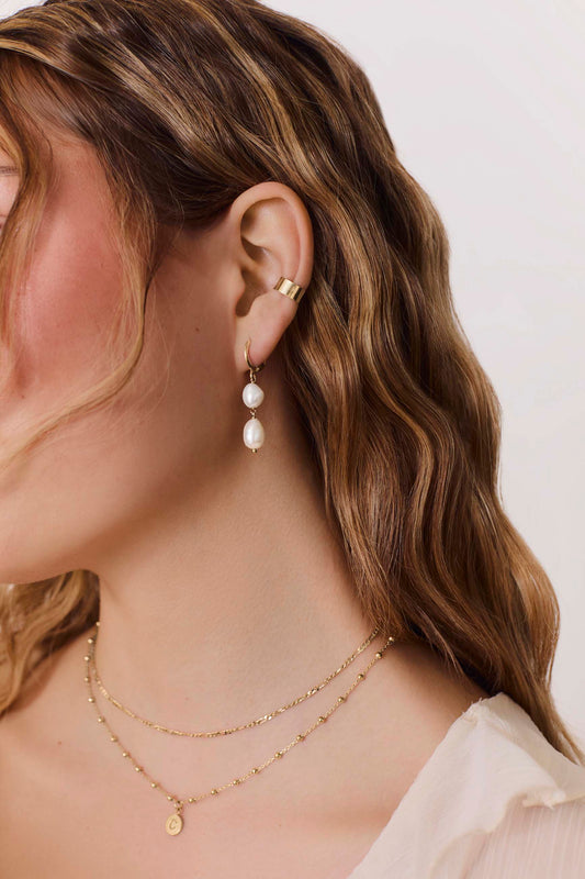 ORECCHINI SAKRA PLACCATI IN ORO