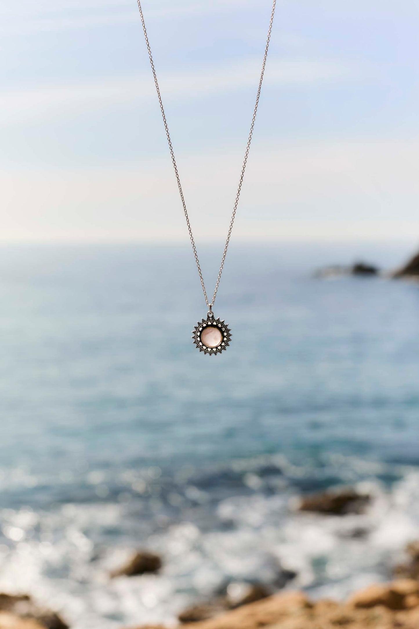 HANITA ROSE QUARTZ NECKLACE