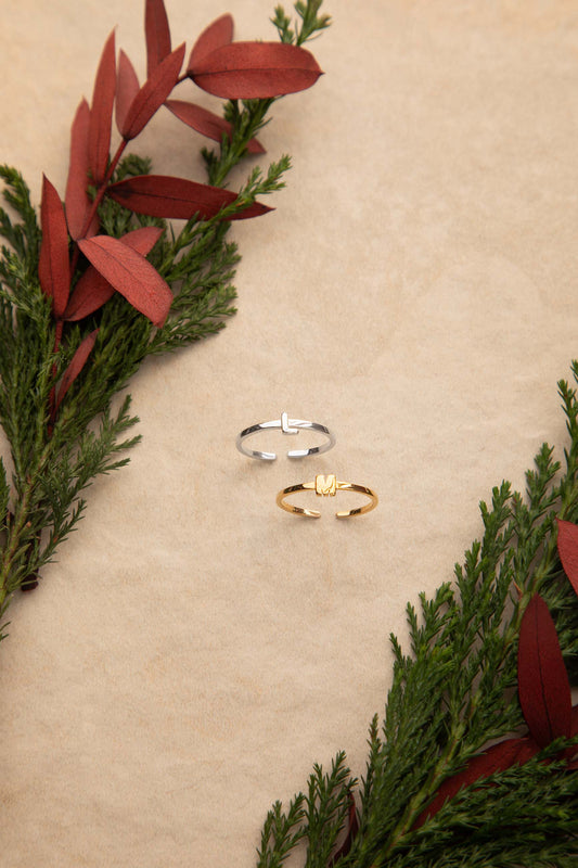 ANILLO NAAM BAÑADO EN ORO