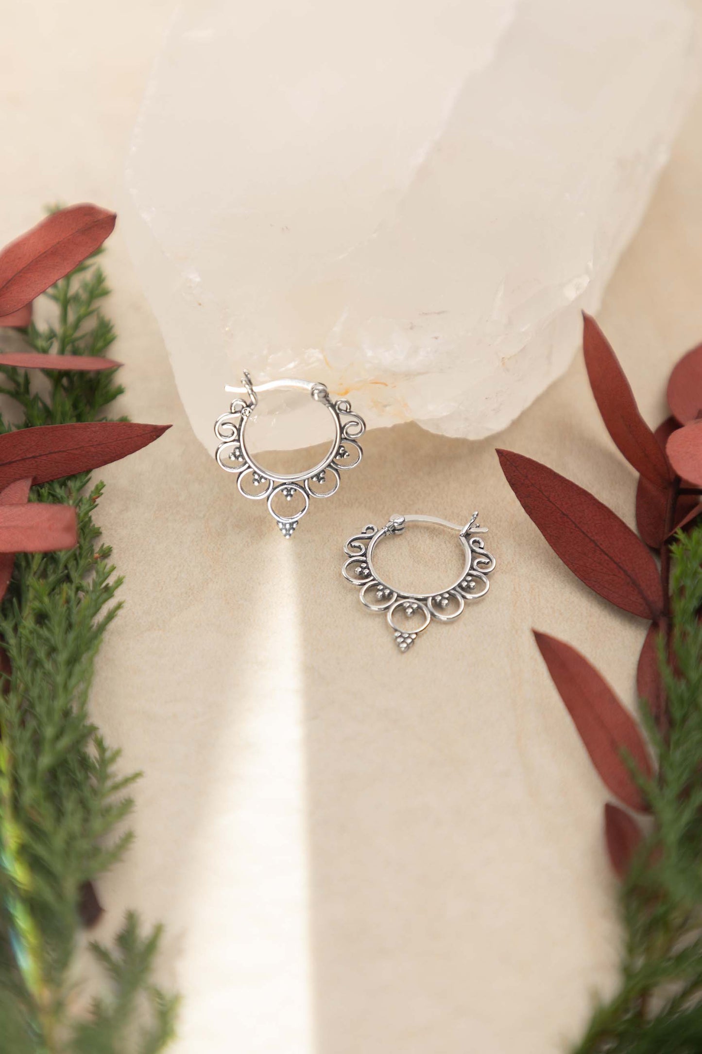 BOUCLES D'OREILLES ARAVINDA (16MM)