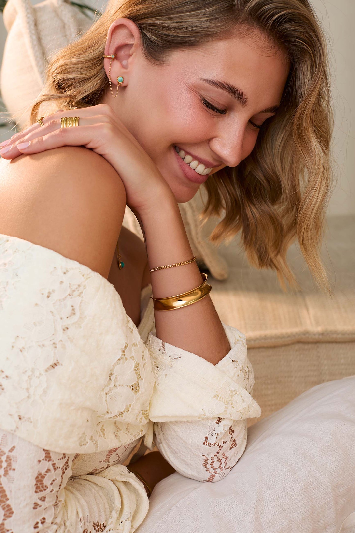 BRACCIALE SAMYAMA ORO