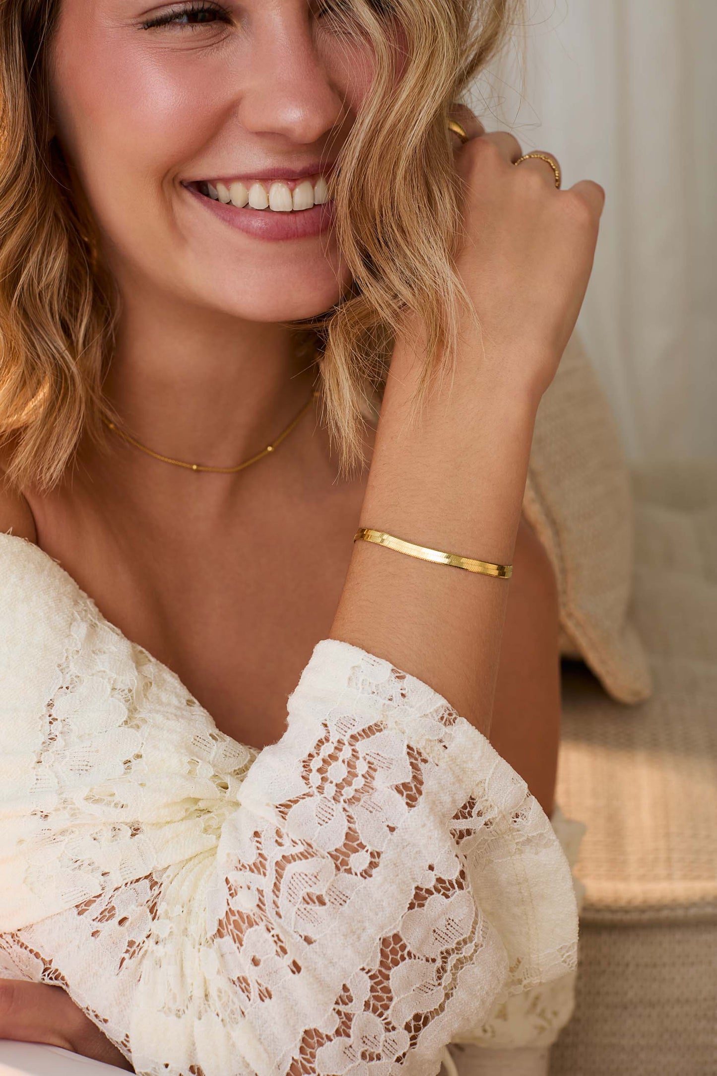 PULSERA NEYEN BAÑADA EN ORO