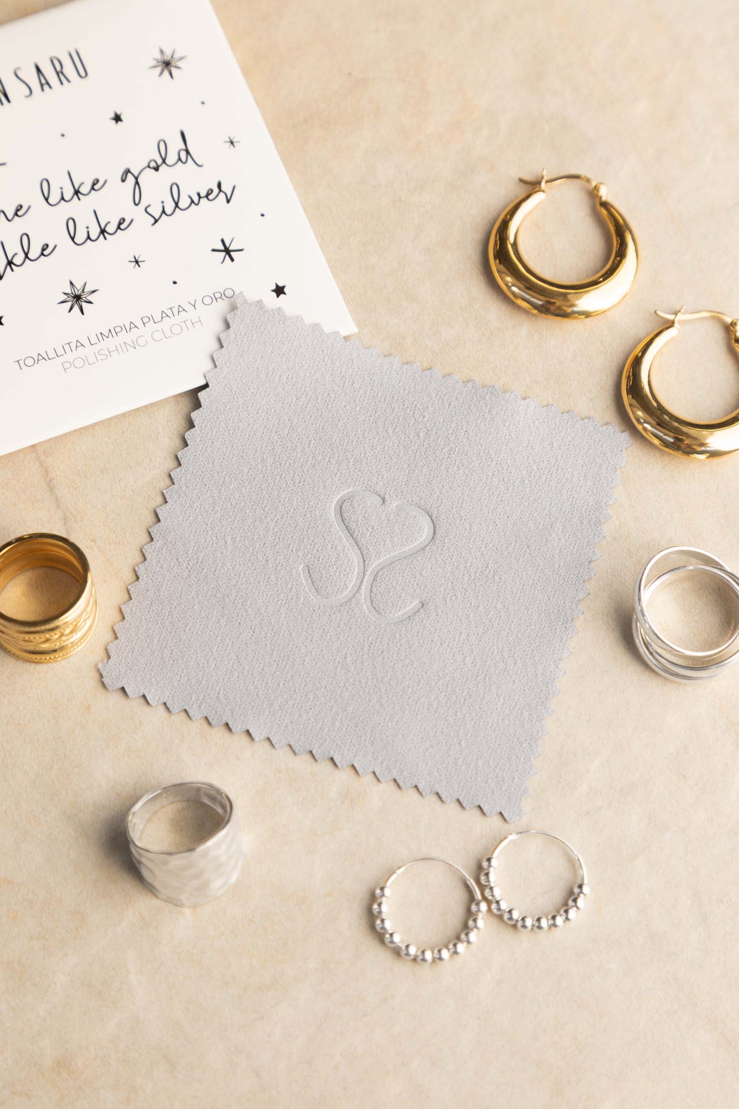 LINGETTE ARGENT ET OR