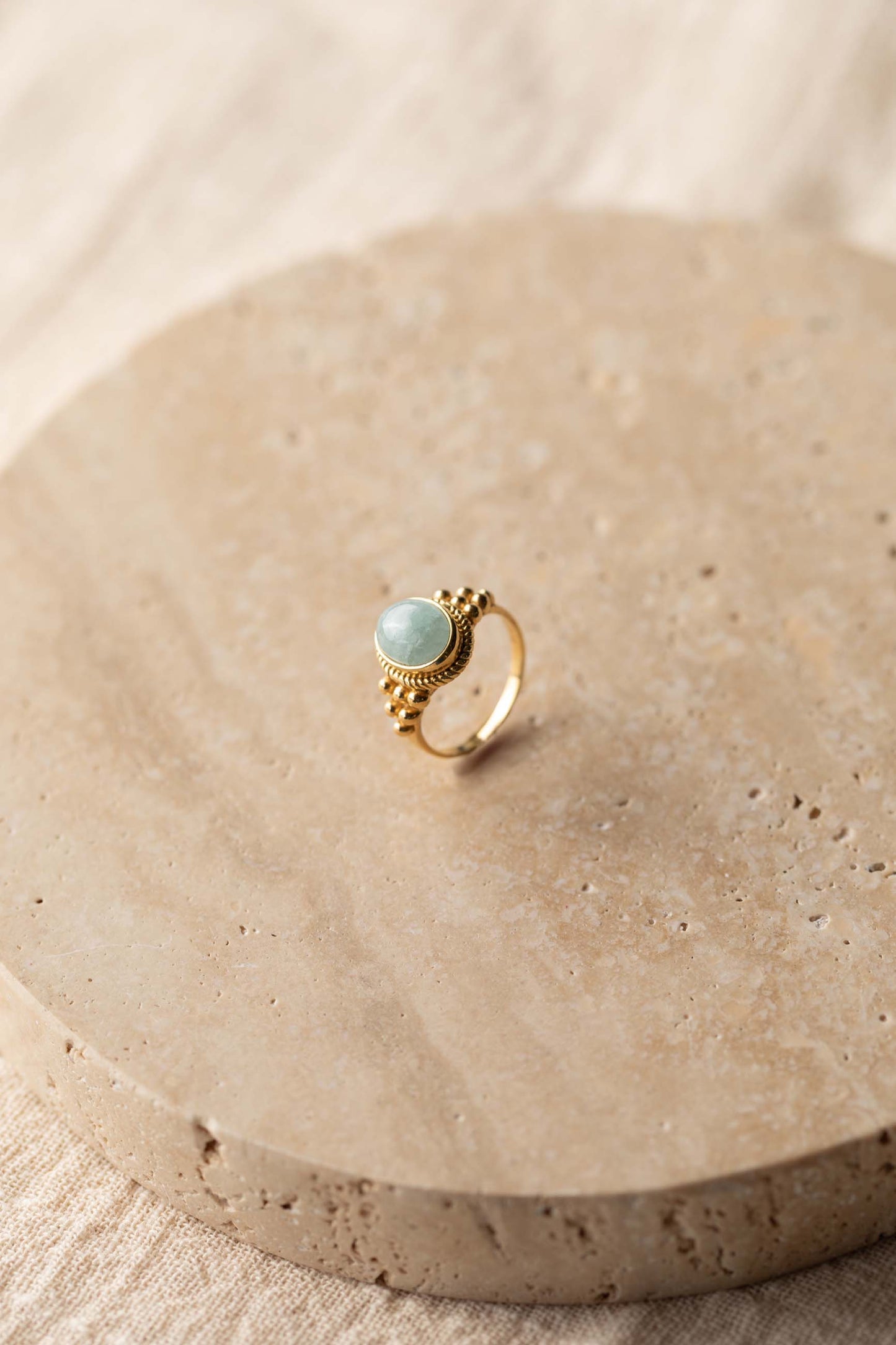 ANILLO PANEE BAÑADO EN ORO