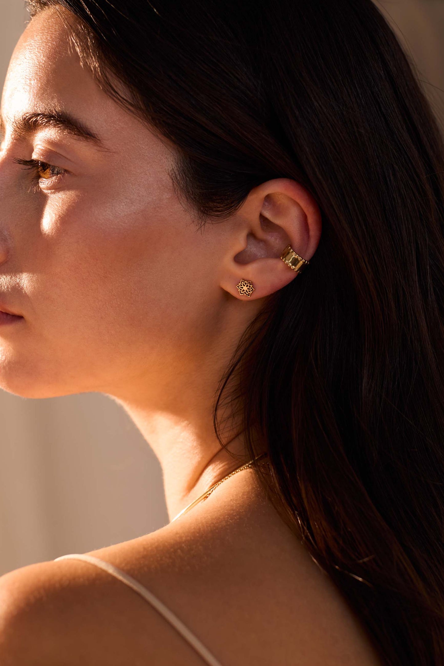 BOUCLES D'OREILLES HEMAL OR