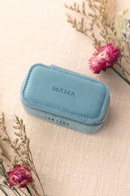 PERSONALIZED SHANAYA BLUE JEWELRY BOX