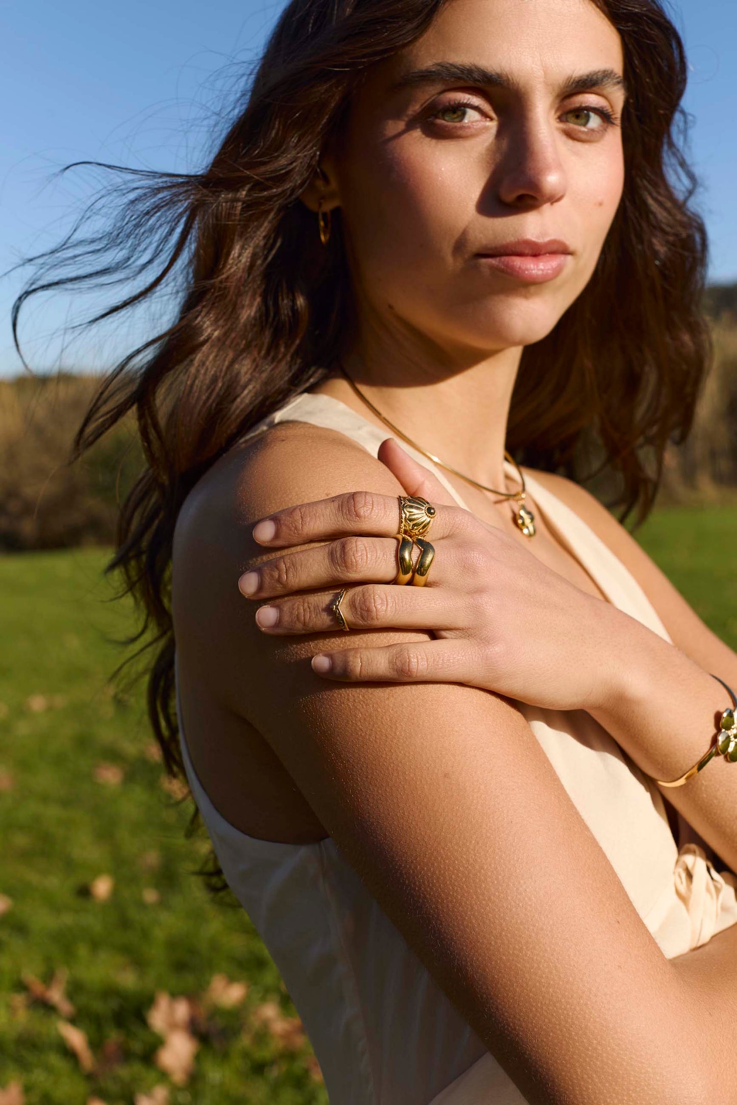 JATIYA RING GOLD PLATED