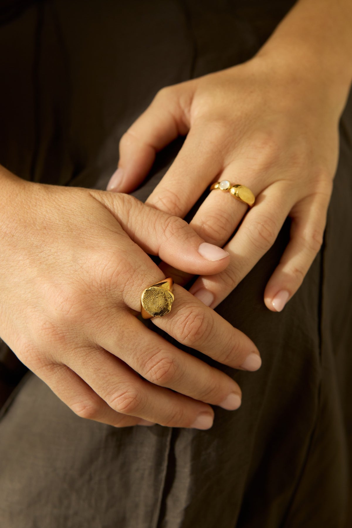 BAGUE ITIHAS PLAQUÉ OR
