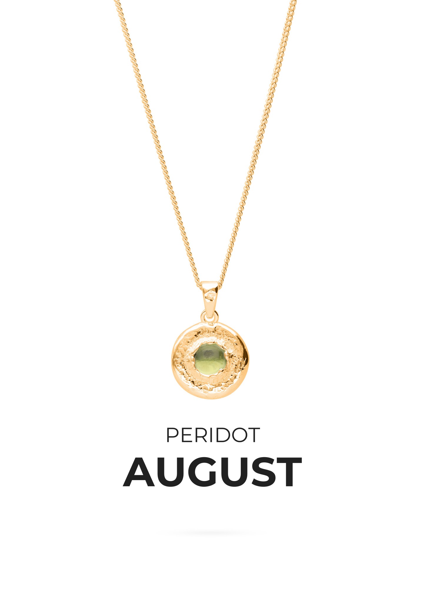 COLLAR PIEDRAS DE NACIMIENTO BAÑADO EN ORO