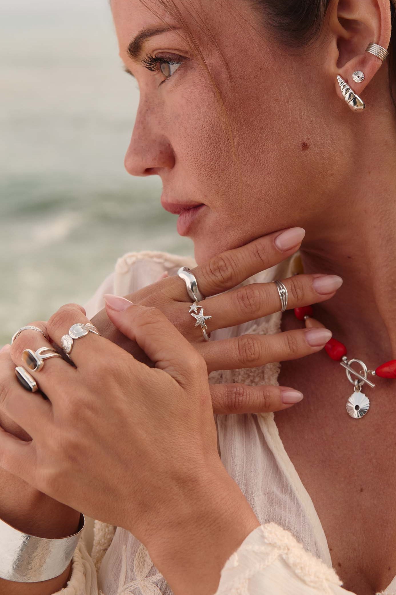 Anillo Fiyaz Plata Combi