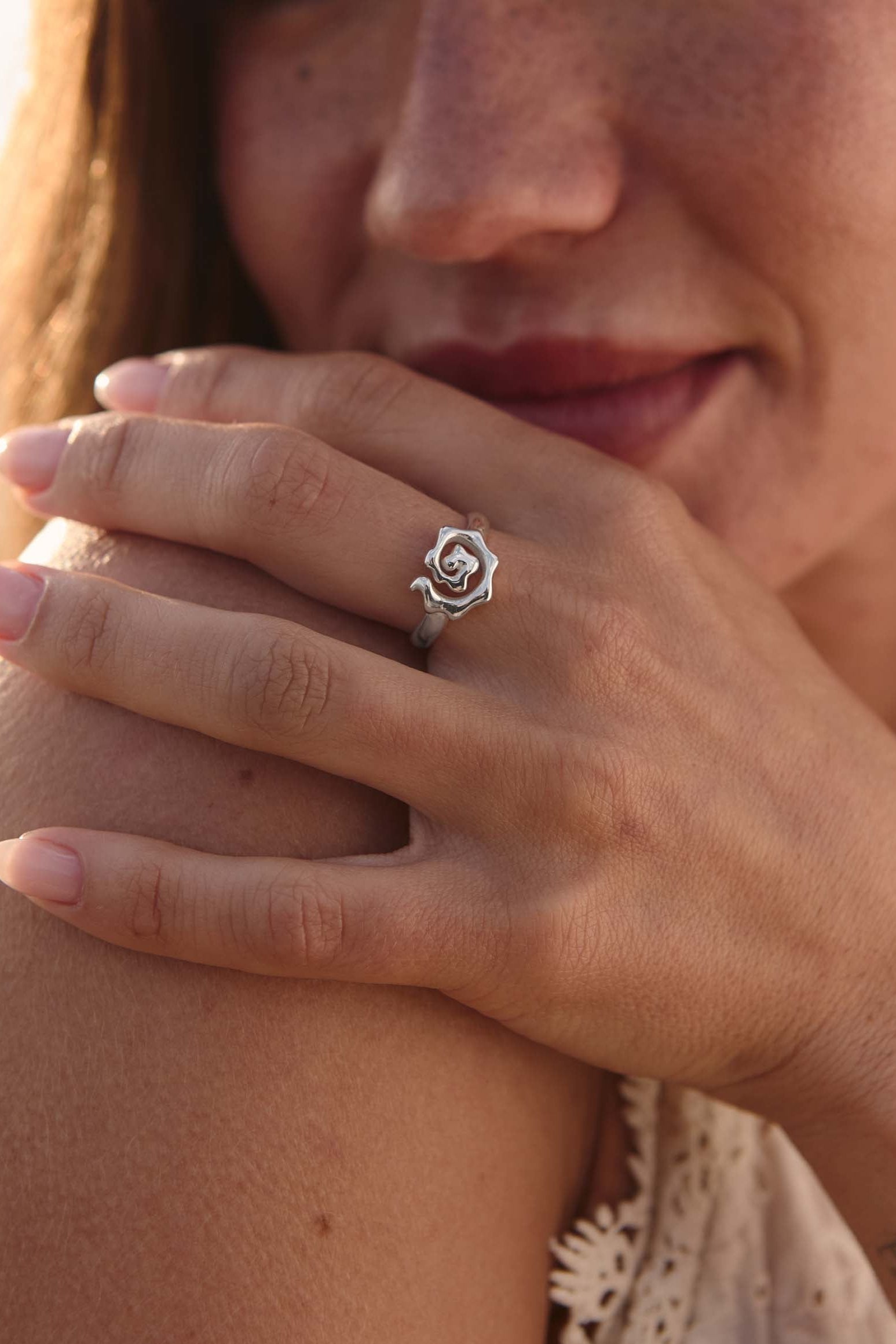 Anillo Subha Plata Dos