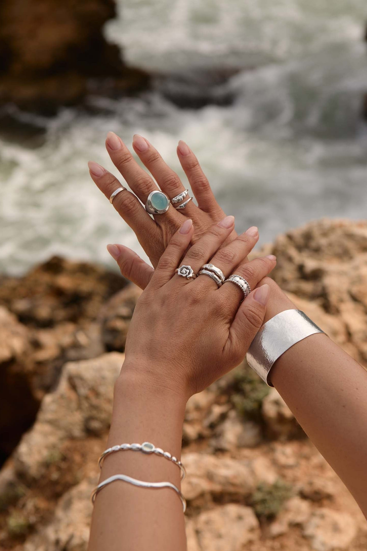 Anillo Subha Plata Combinación