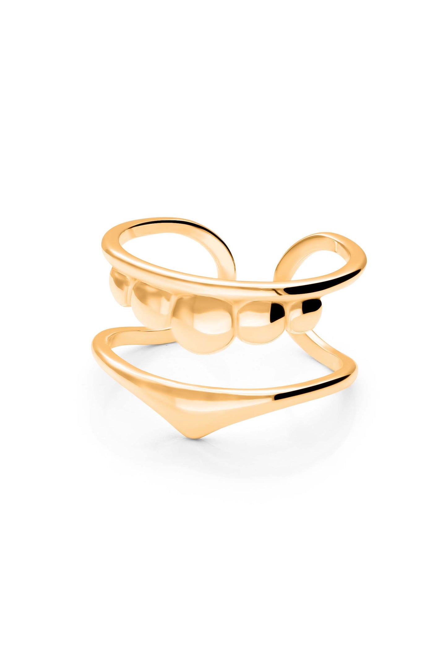 ANILLO MUSKAN BAÑADO EN ORO