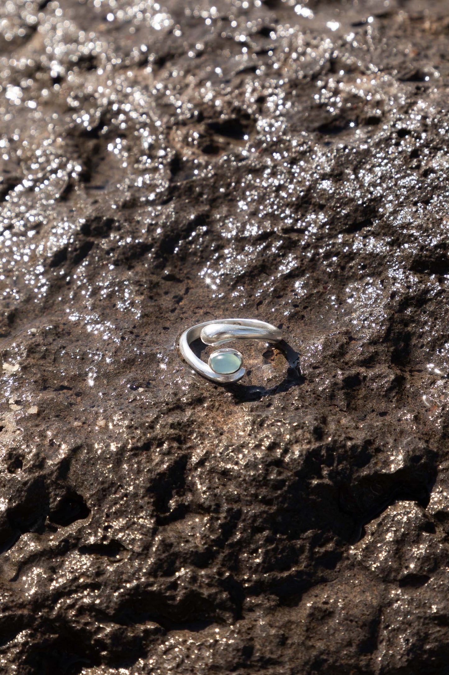 Anillo JALPARI Plata Foto Bodegón