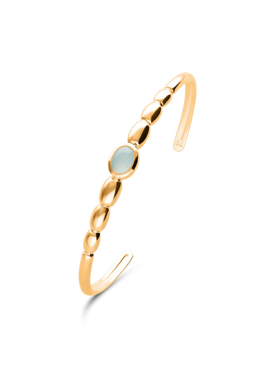 Brazalete Kirit Oro Foto Blanco