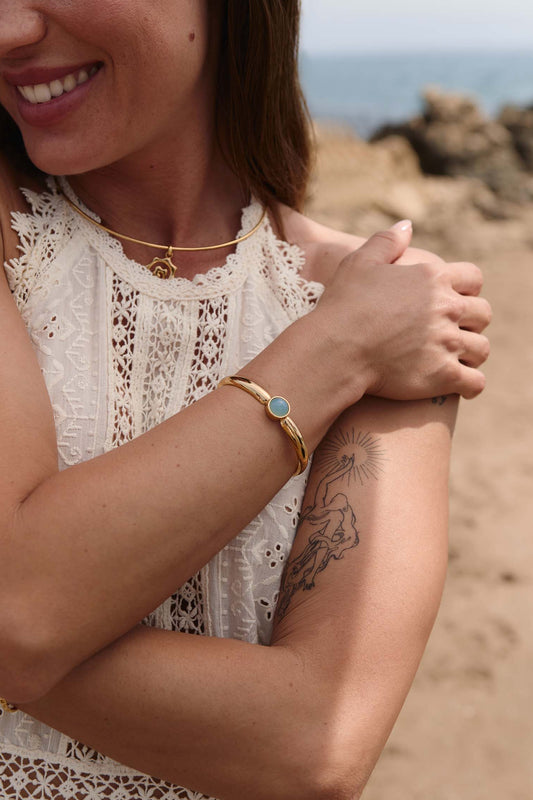 Brazalete Jaroka Oro Dos