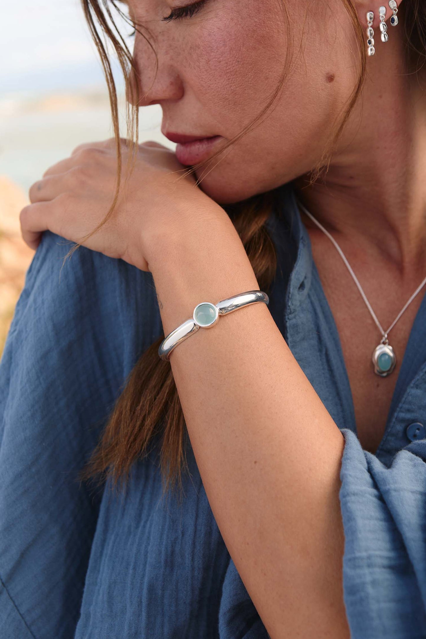 Brazalete Jaroka Plata Uno