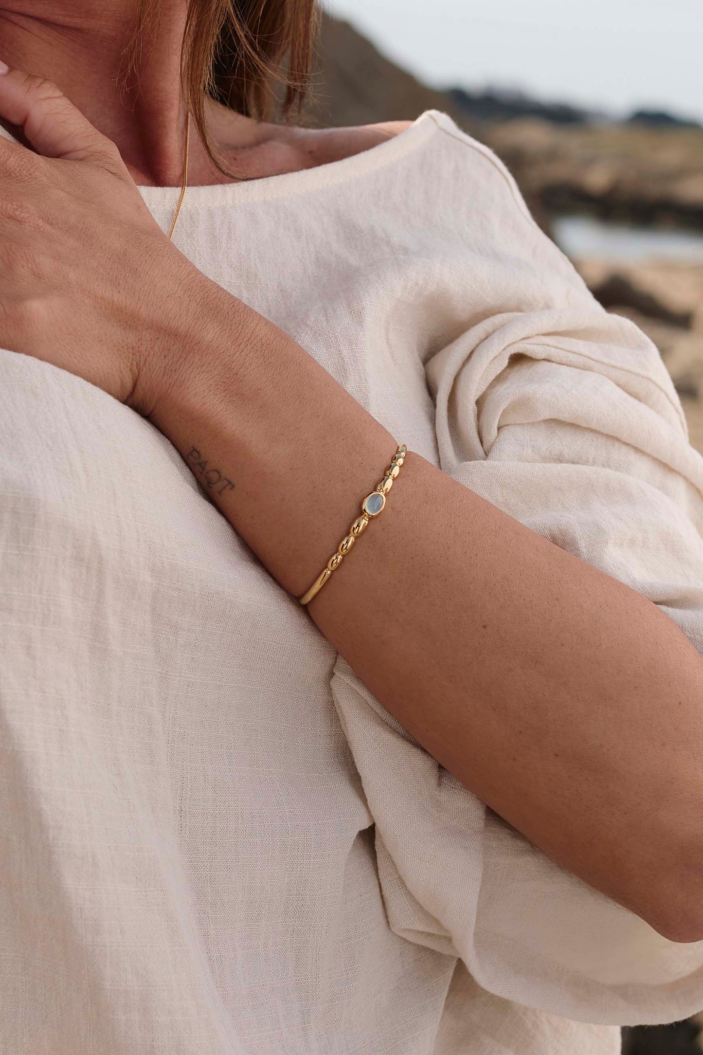 Brazalete Kirit Oro Tres