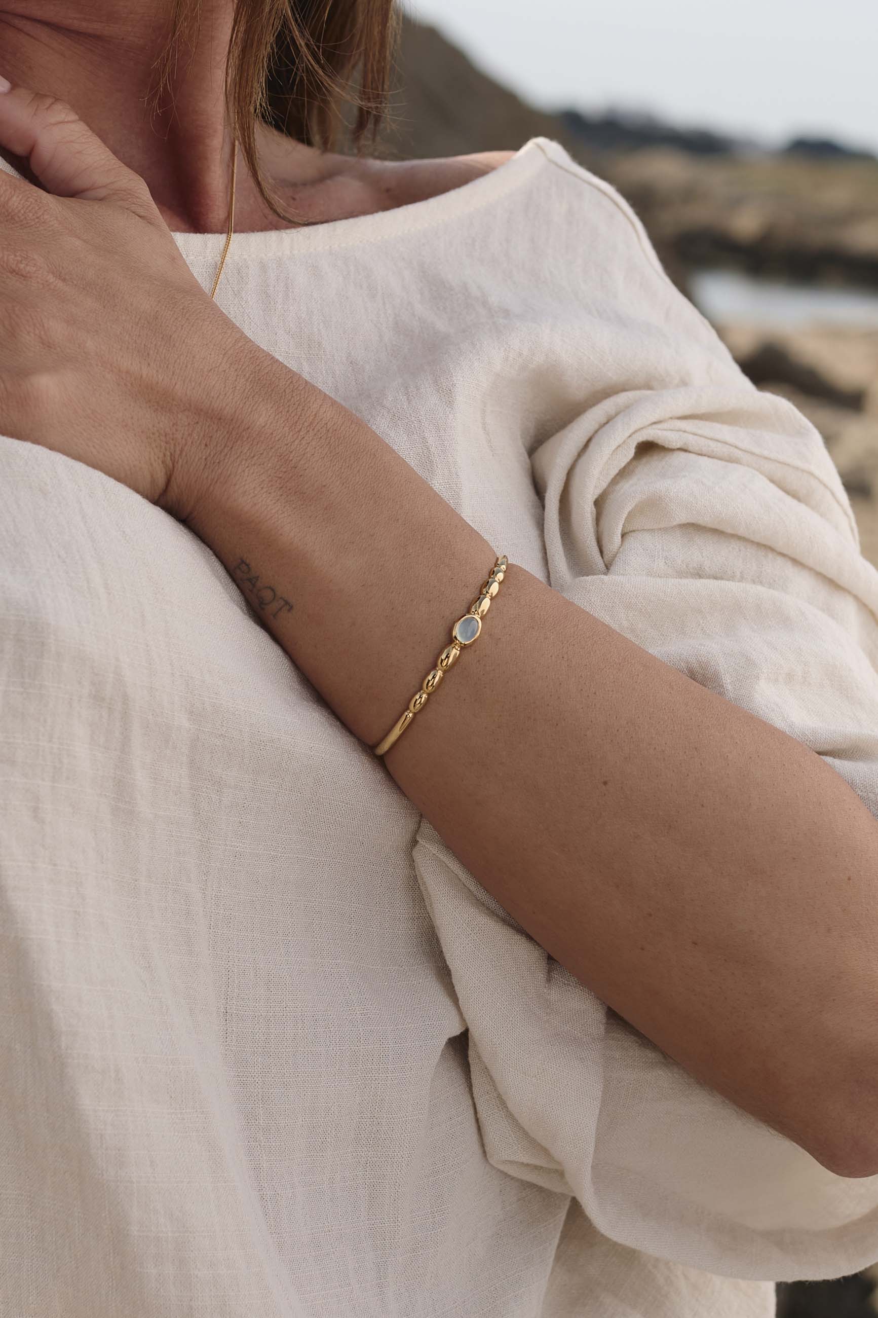 Brazalete Kirit Oro Tres