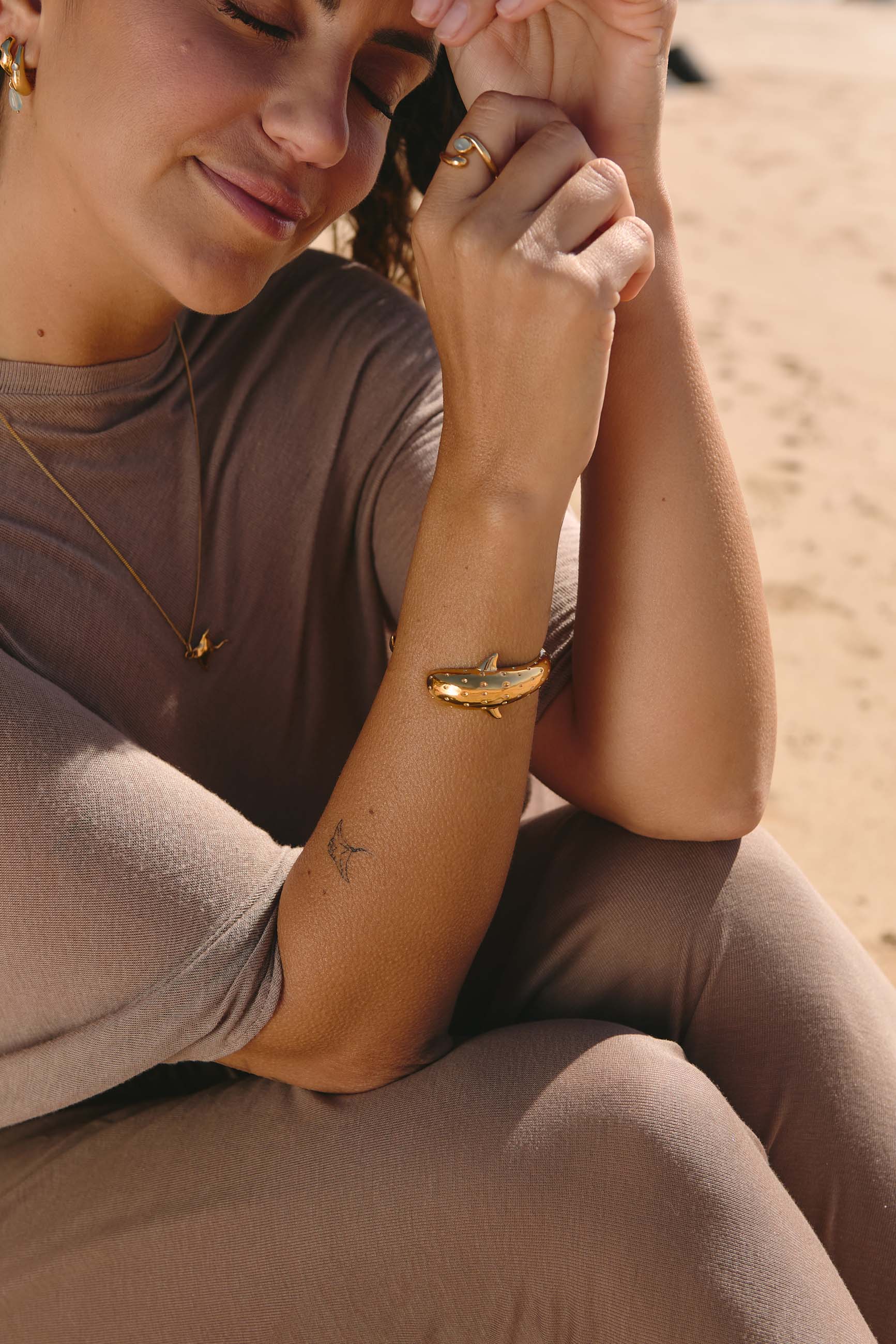 Brazalete SHANDAR Oro Uno