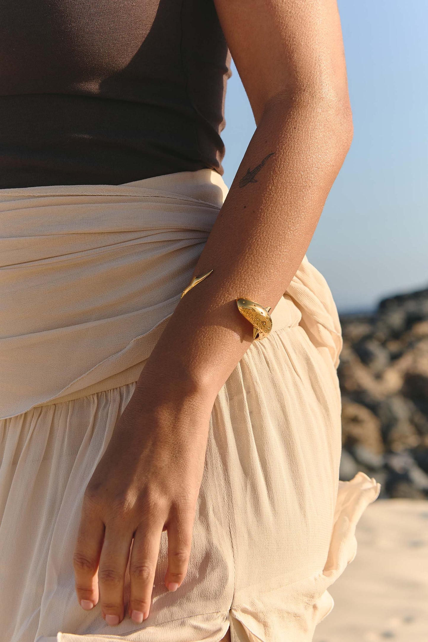 Brazalete SHANDAR Oro Dos