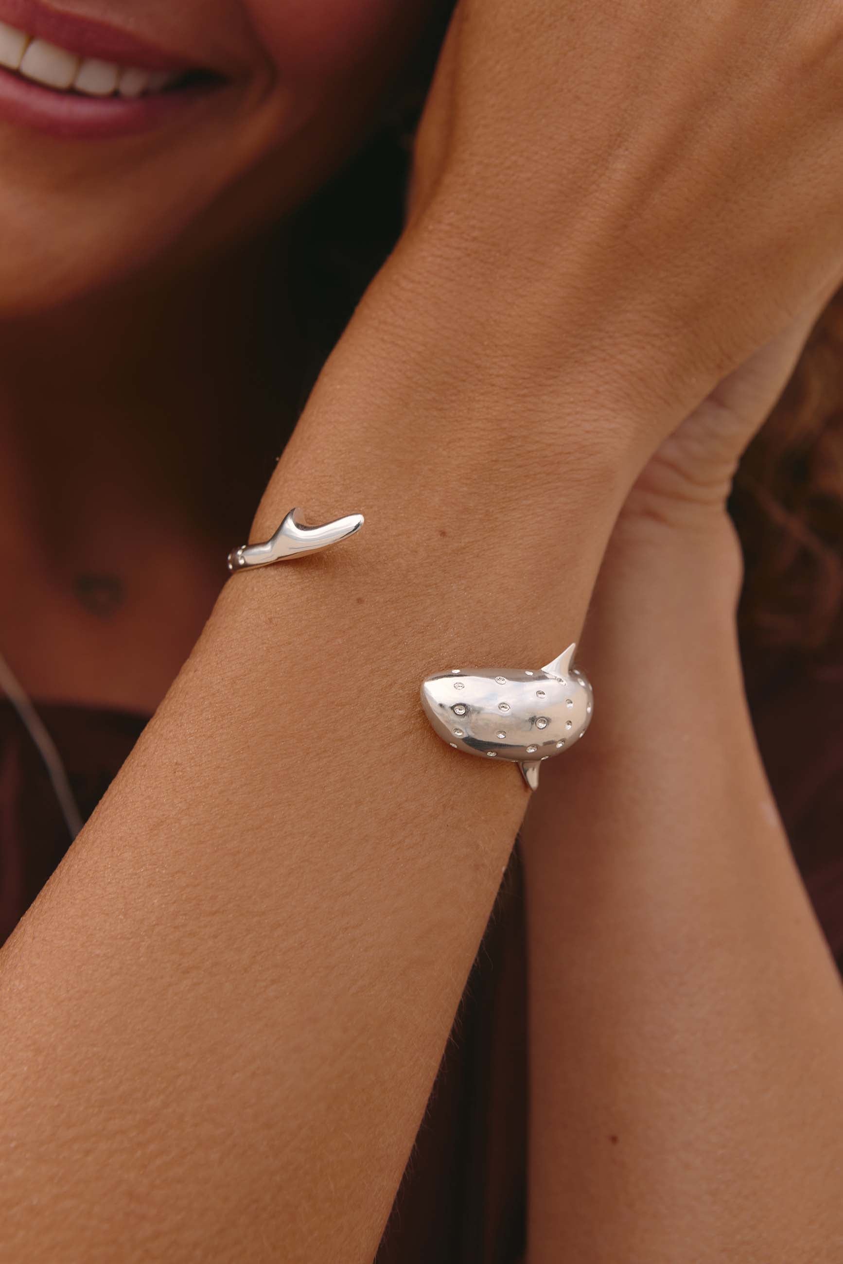 Brazalete SHANDAR Plata  