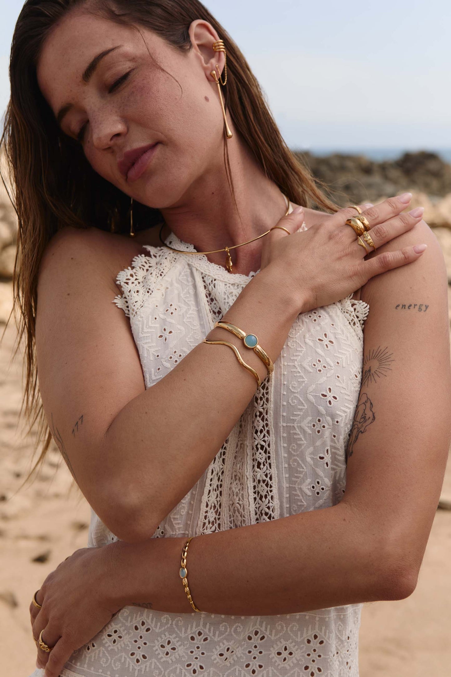 Brazalete Upayukt Oro Combi Uno