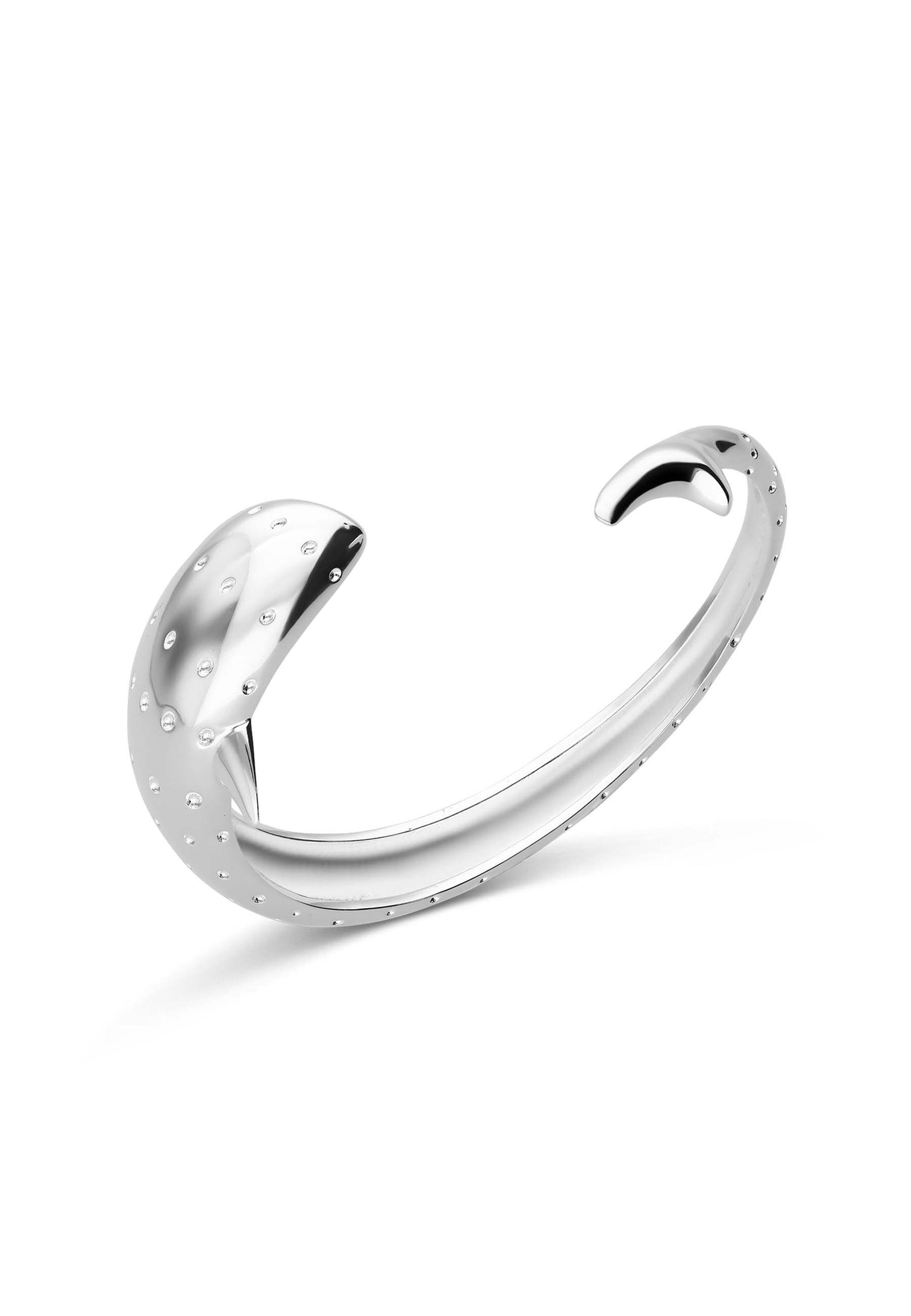 Brazalete SHANDAR Plata Foto Blanco