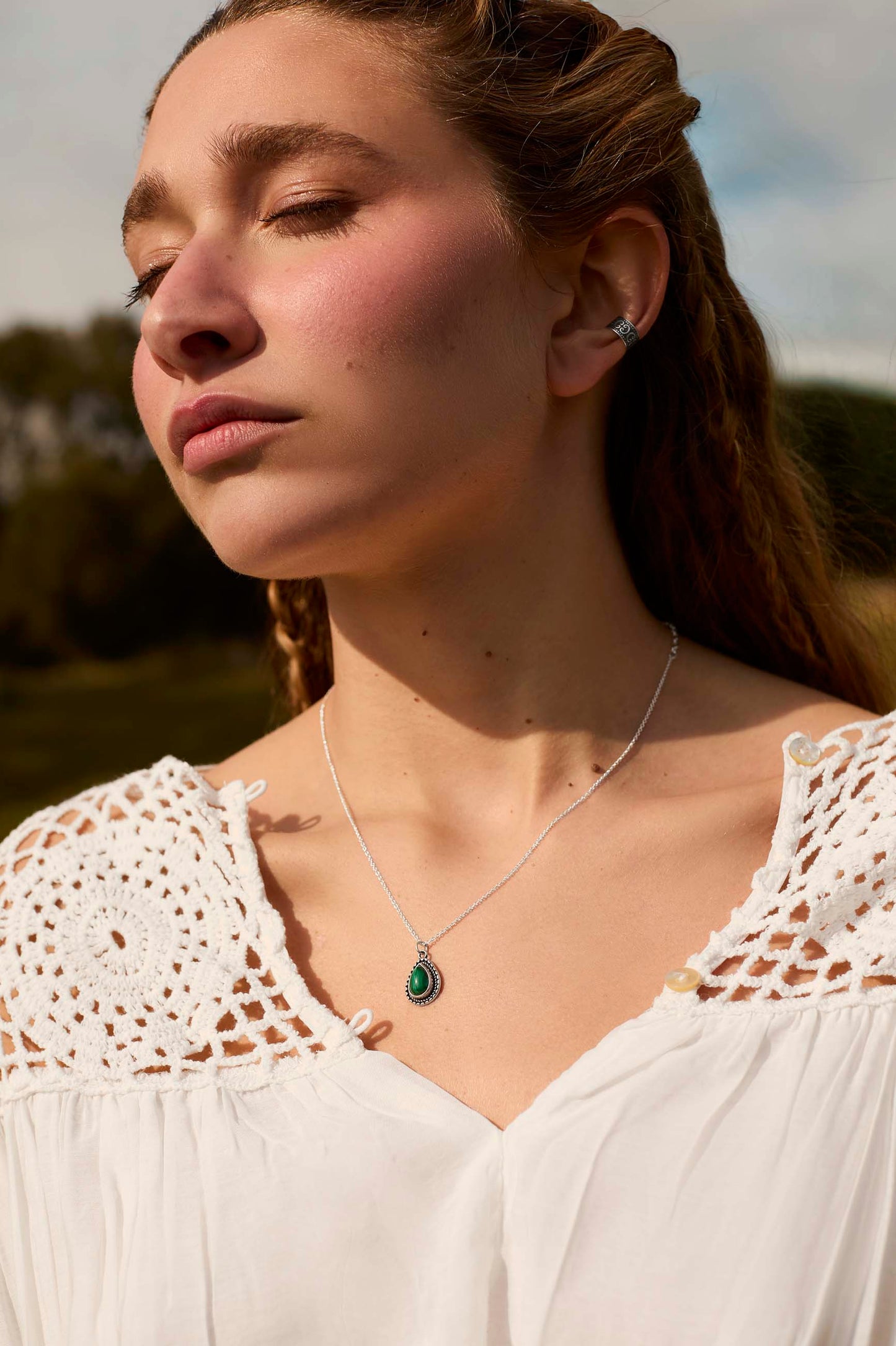 KATAM NECKLACE MALACHITE