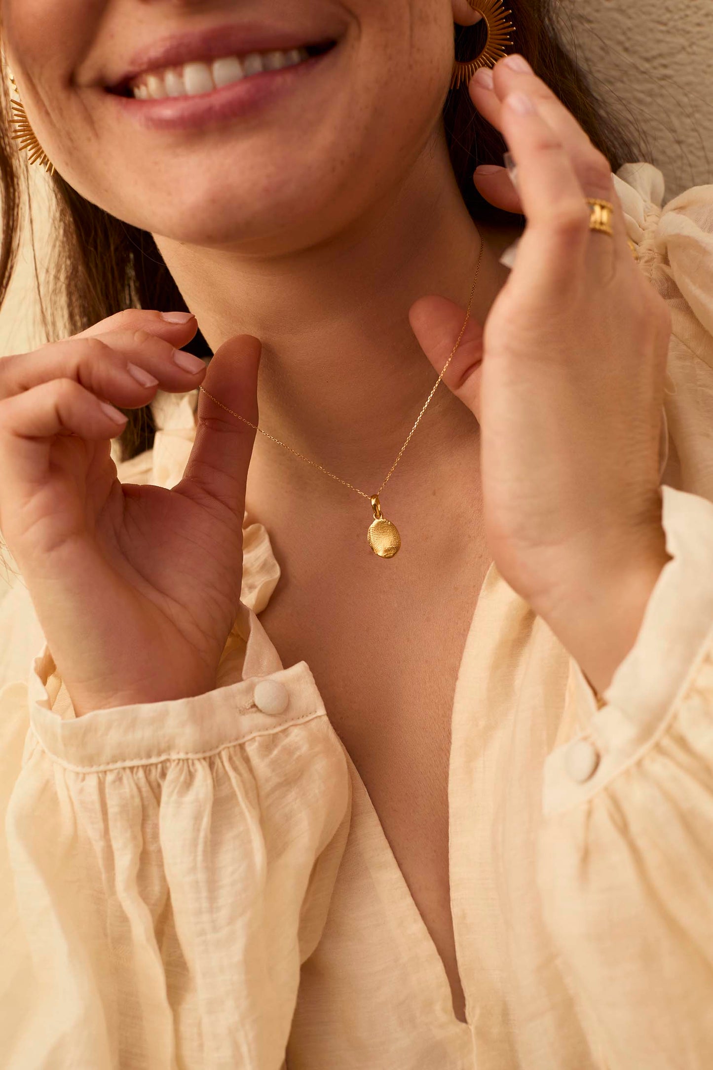 HALSKETTE MOHARA GOLD 18K