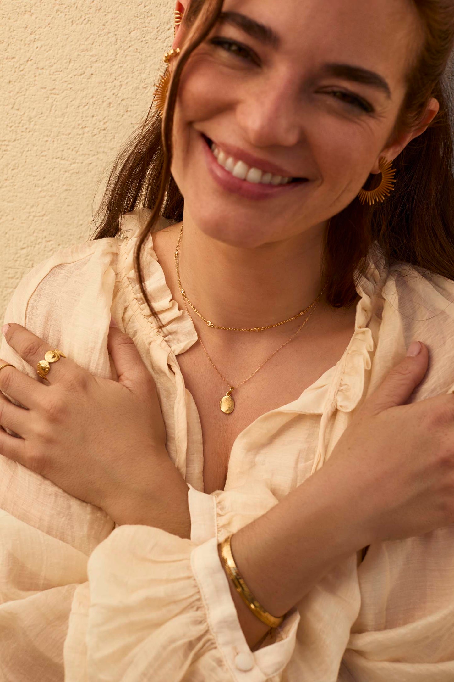 HALSKETTE MOHARA GOLD 18K