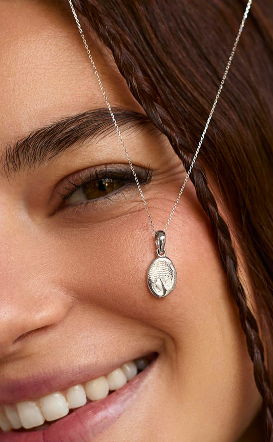 COLLAR MOHARA ORO BLANCO