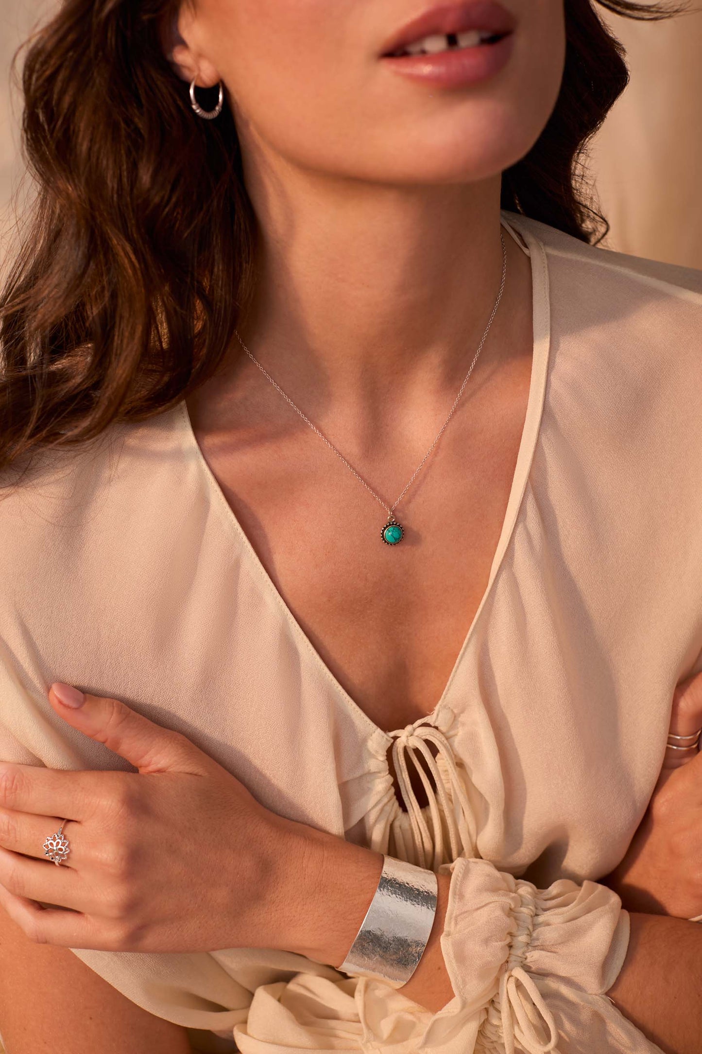 COLLANA SAVATI TURCHESE