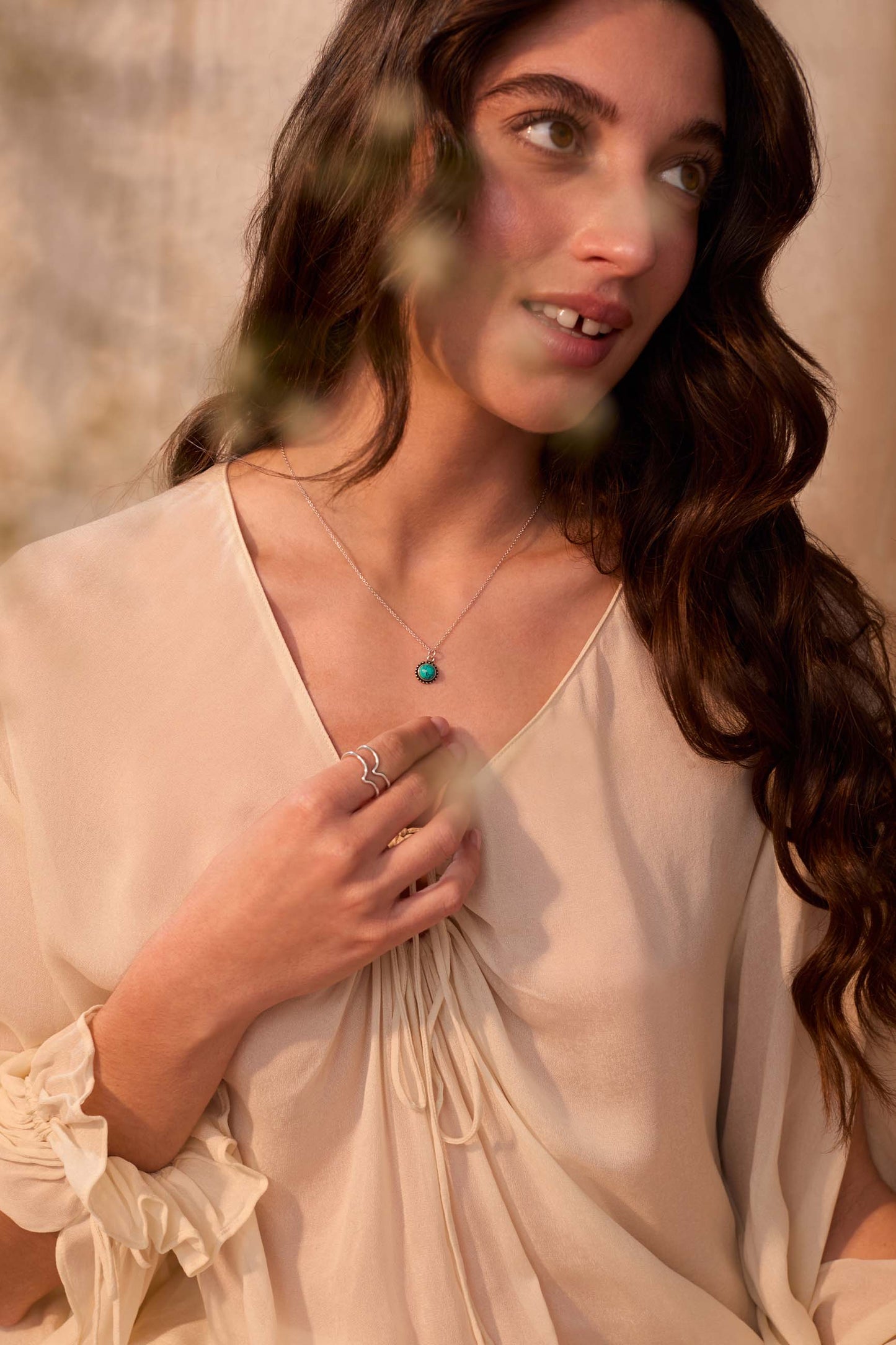 COLLANA SAVATI TURCHESE