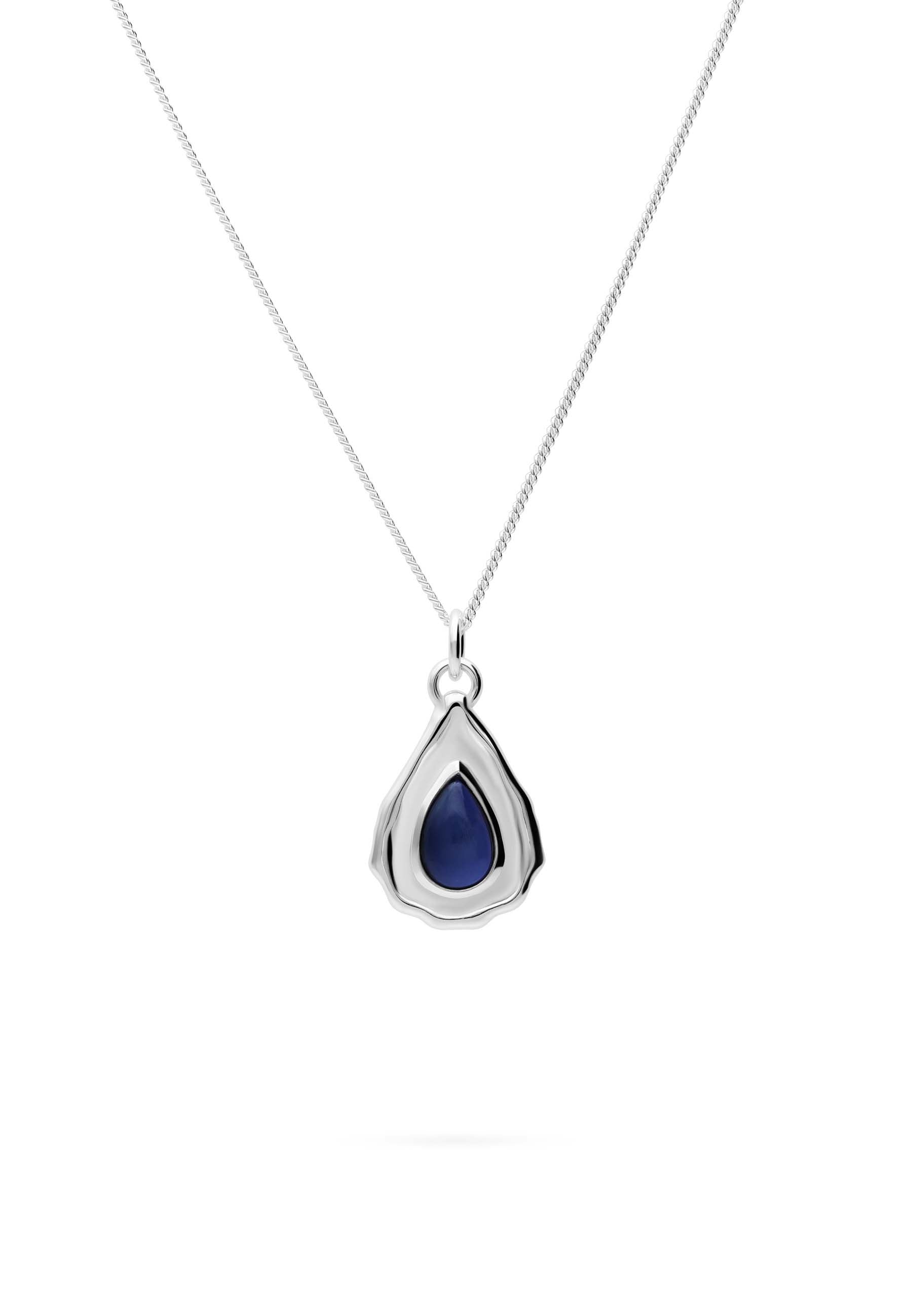 Collar Masal Plata Foto Blanco 