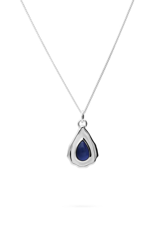 Collar Masal Plata Foto Blanco 