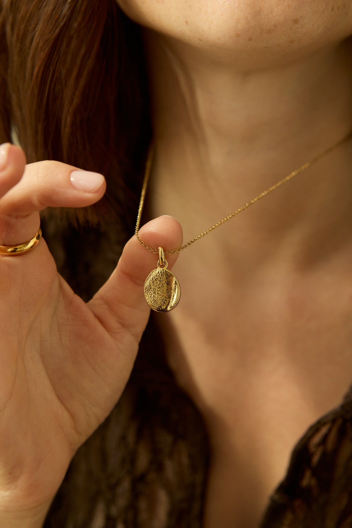 COLLAR MUHAR BAÑADO EN ORO