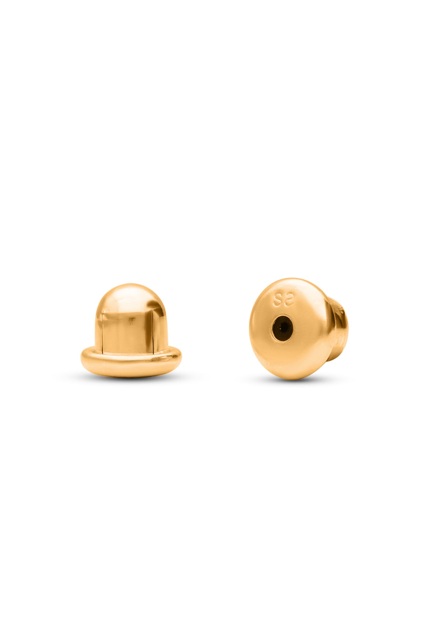 ROUND BACK STOPPER GOLD