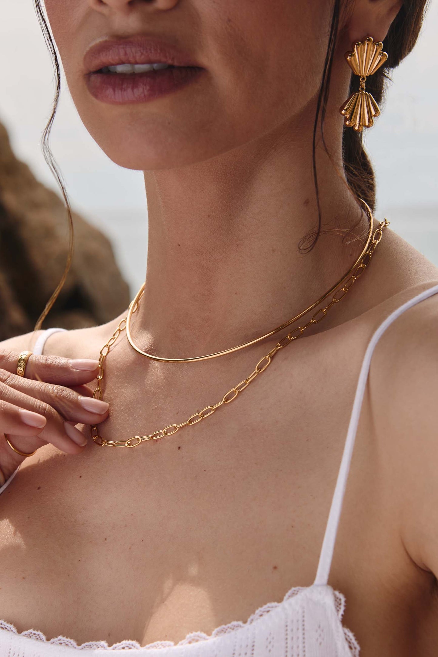 DILBAR GOLD NECKLACE