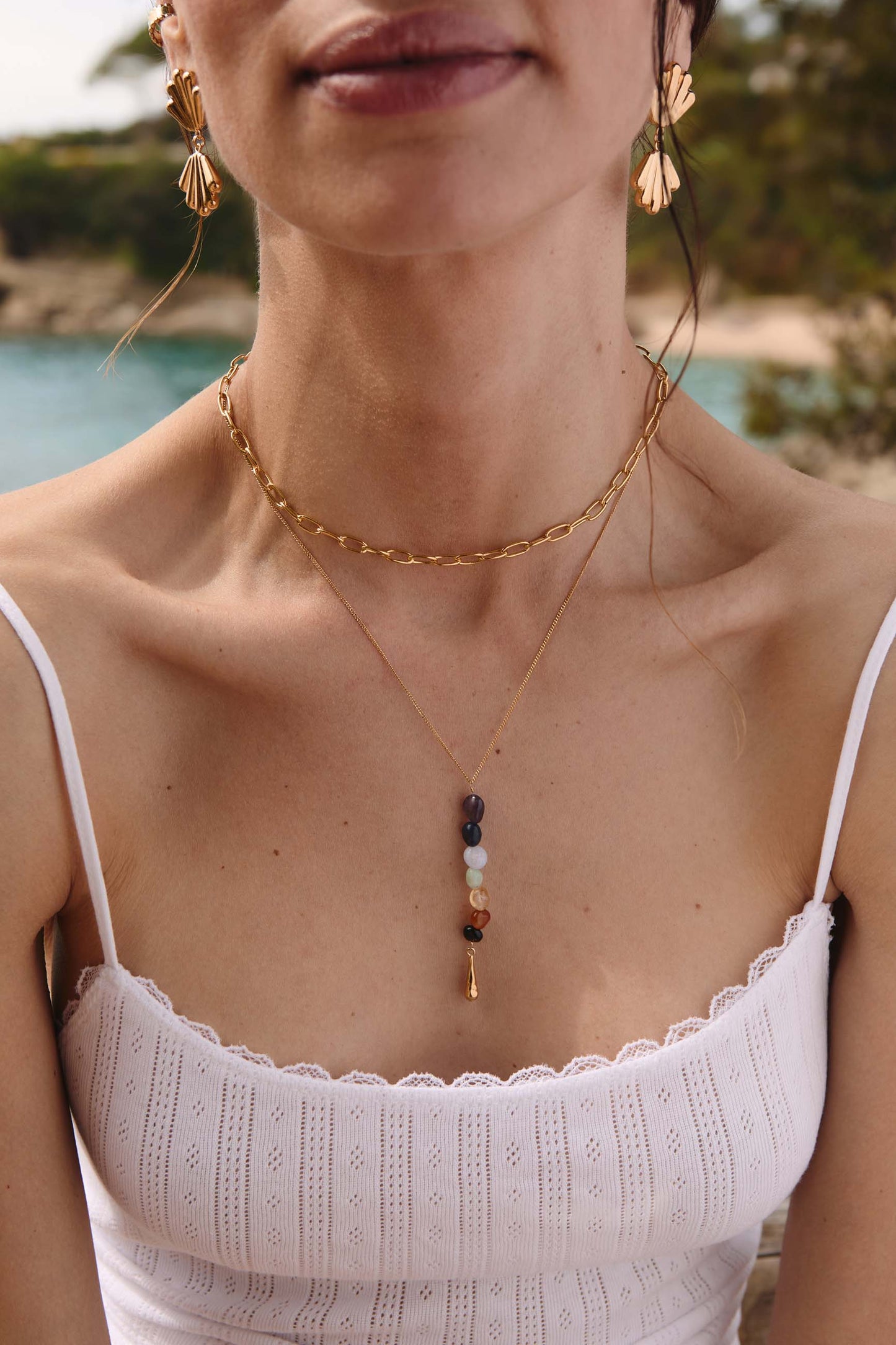 DILBAR GOLD NECKLACE