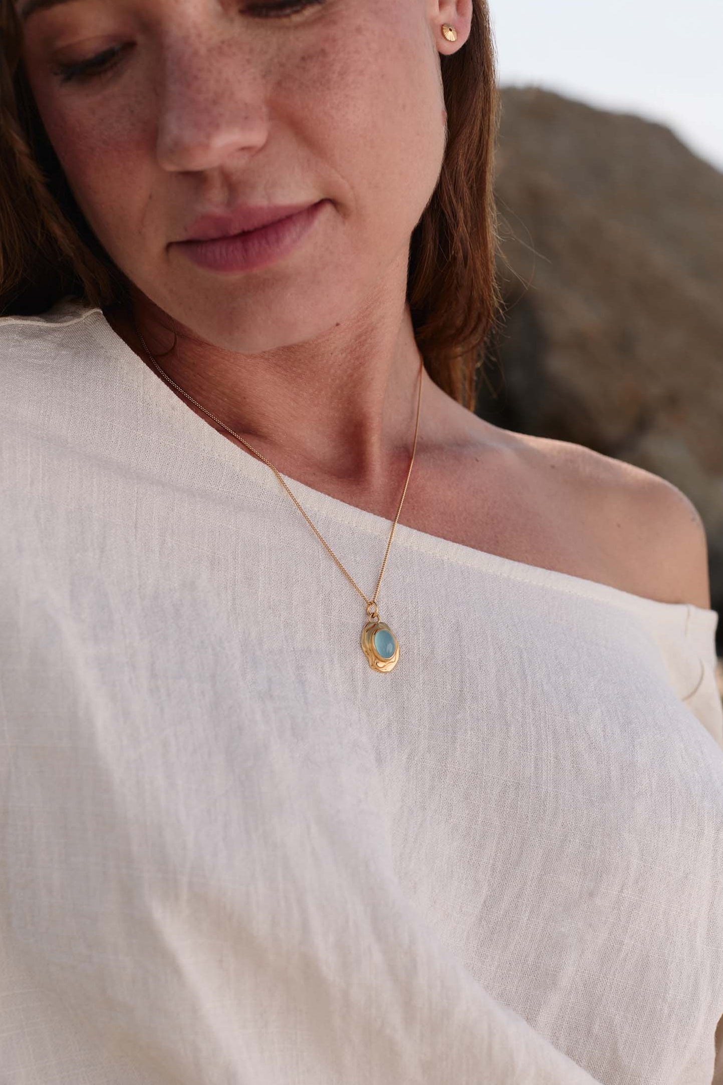 Collar Halchal Oro Dos