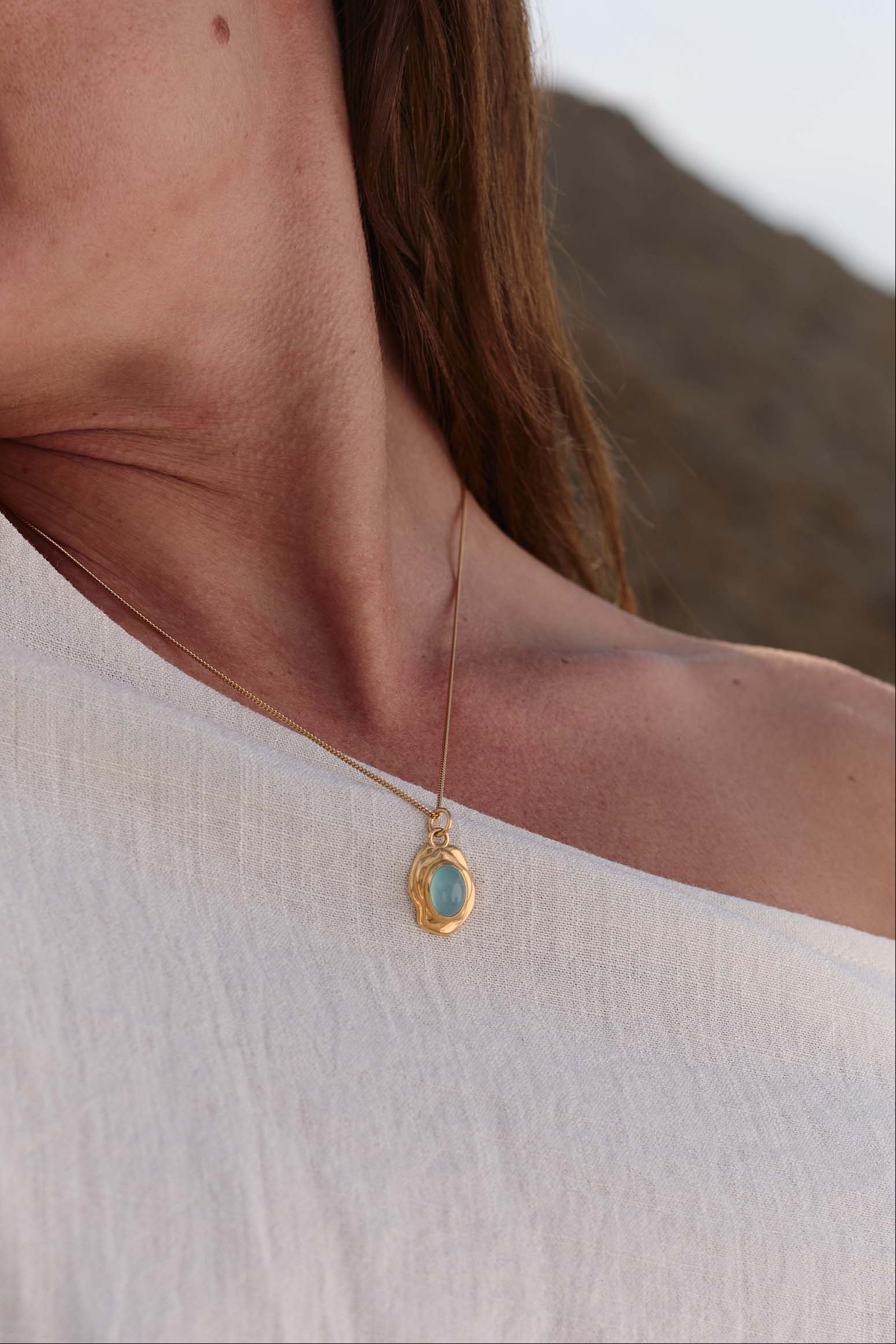 Collar Halchal Oro Uno