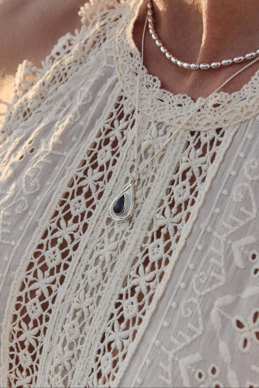 Collar Masal Plata Uno 