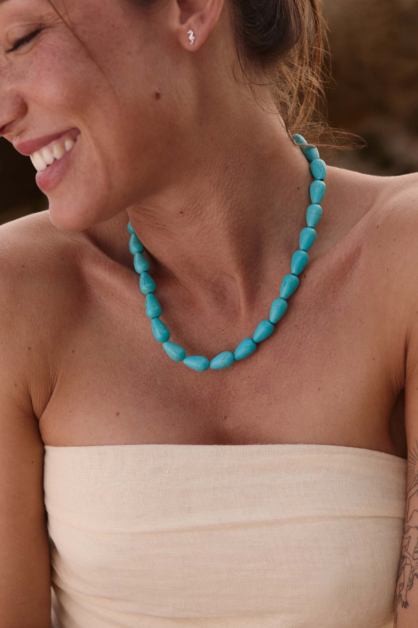 Collar Sham Plata Tres
