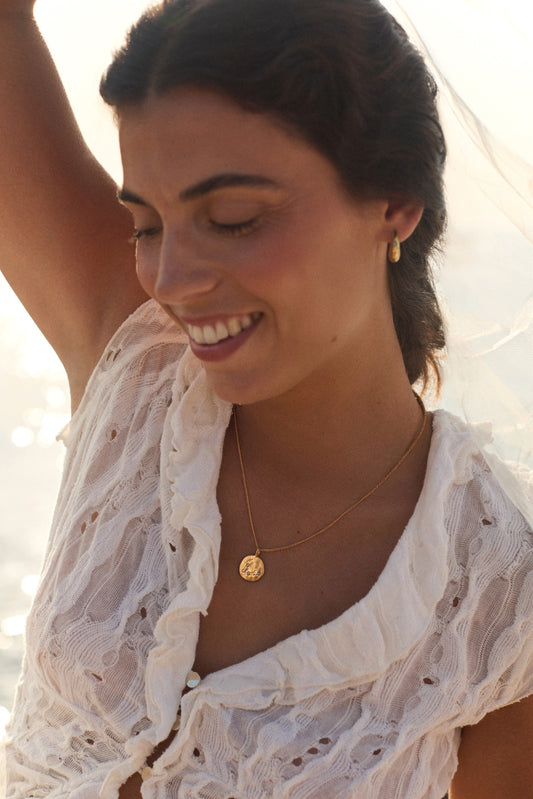 CONSTELLATION NECKLACE, GOLD-PLATED