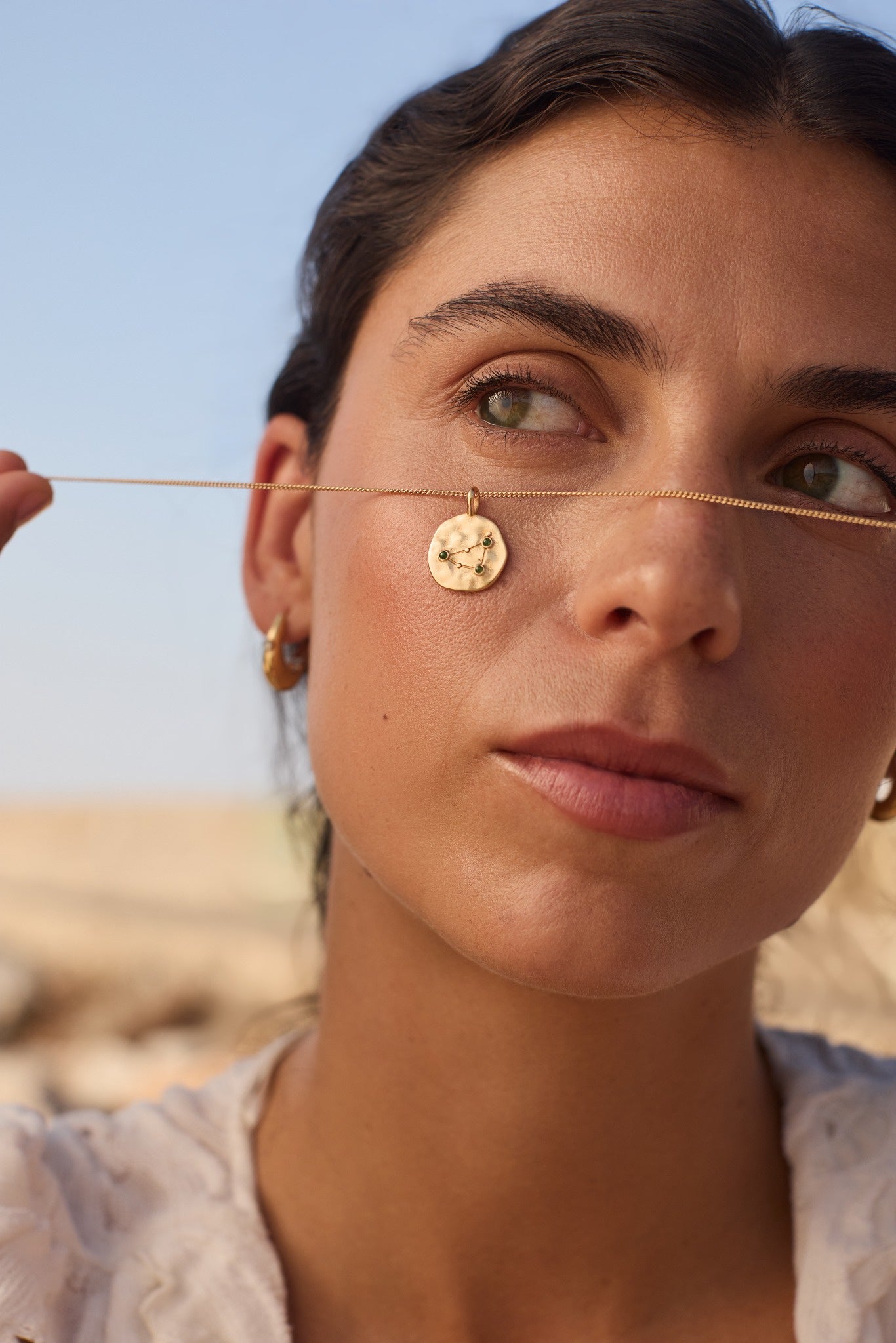 CONSTELLATION NECKLACE, GOLD-PLATED