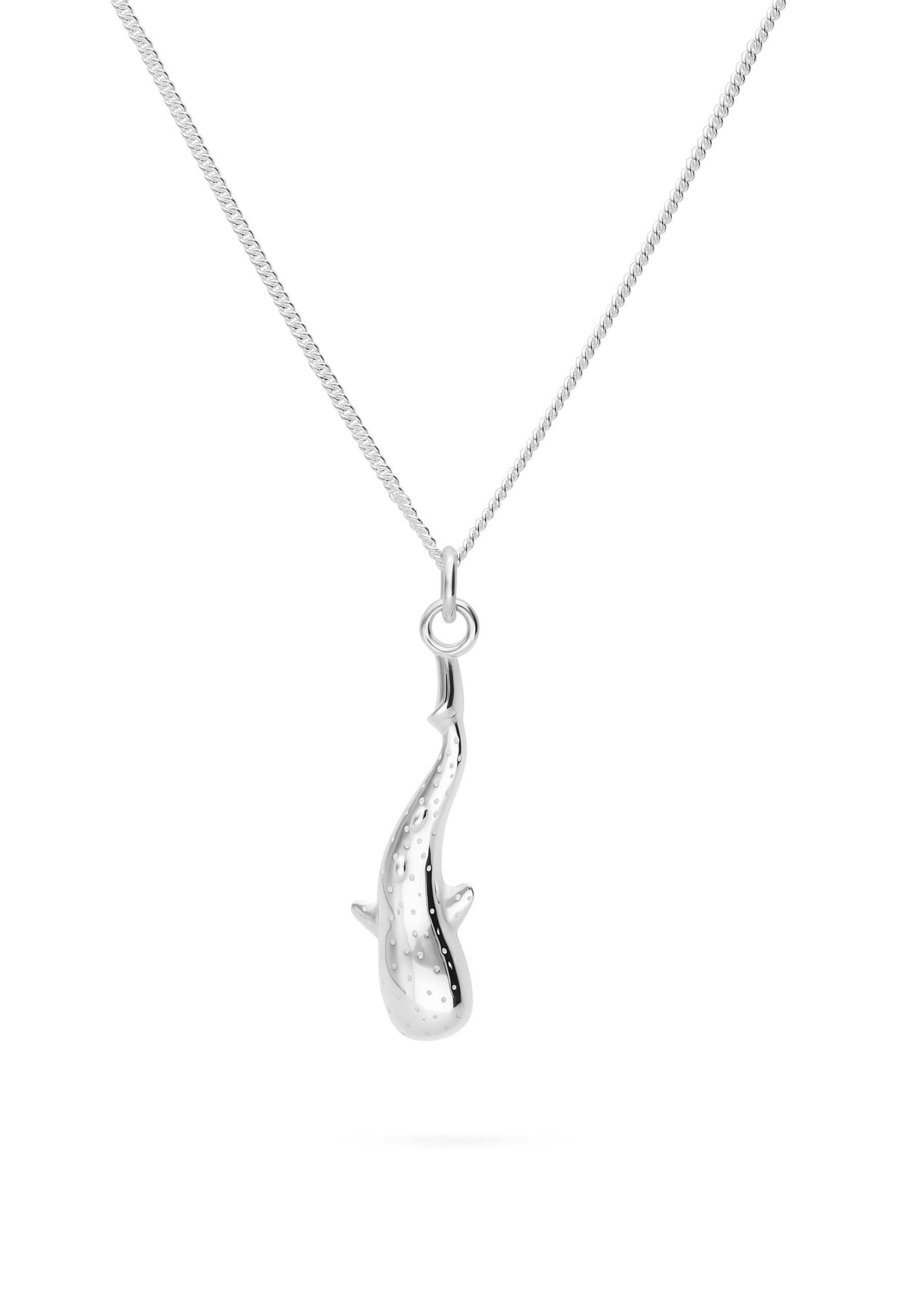 Collar AKILESH Plata Foto Blanco