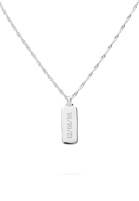 COLLAR CHAPA IRREGULAR PERSONALIZADO