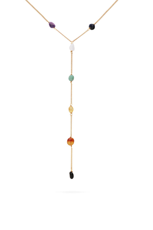 KRUNDALINI 22K GOLD-PLATED NECKLACE
