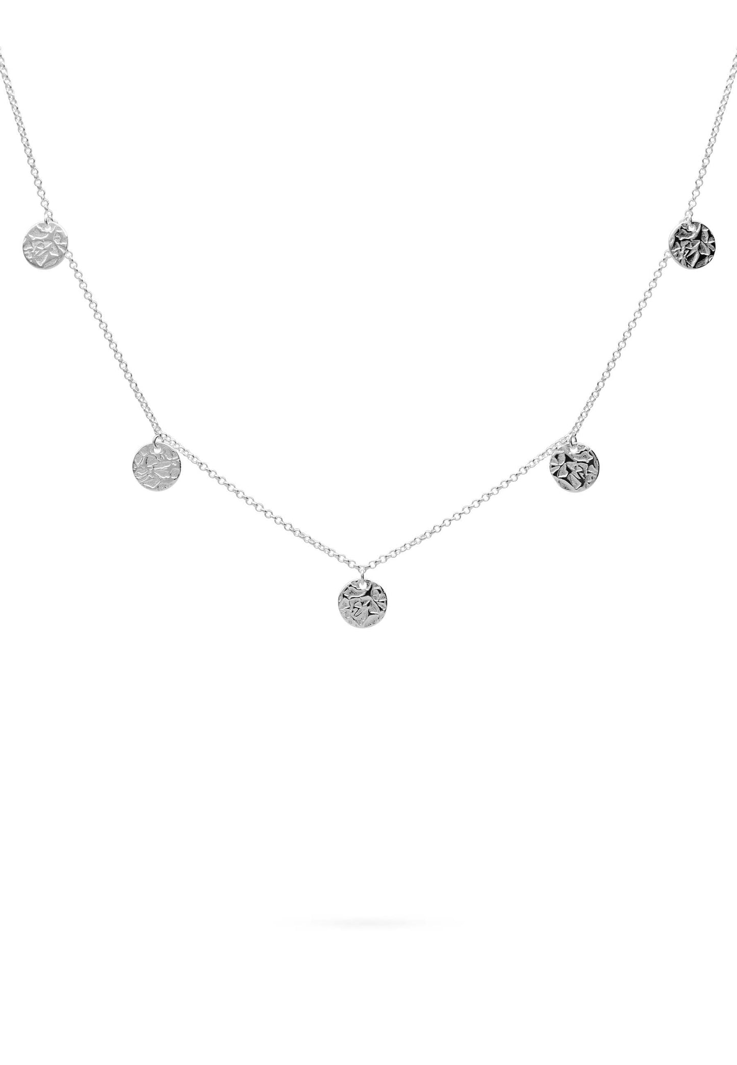 Collar Mudra Foto Blanco